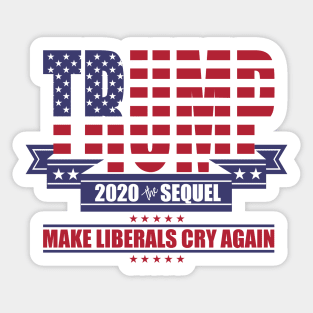 Trump 2020 The Sequel Sticker